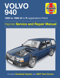Front cover of a Haynes repair manual