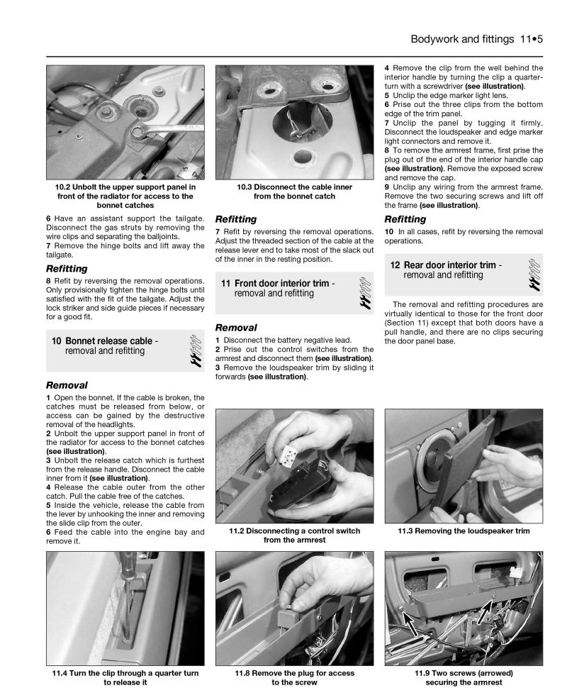 Sample page from a Haynes repair manual