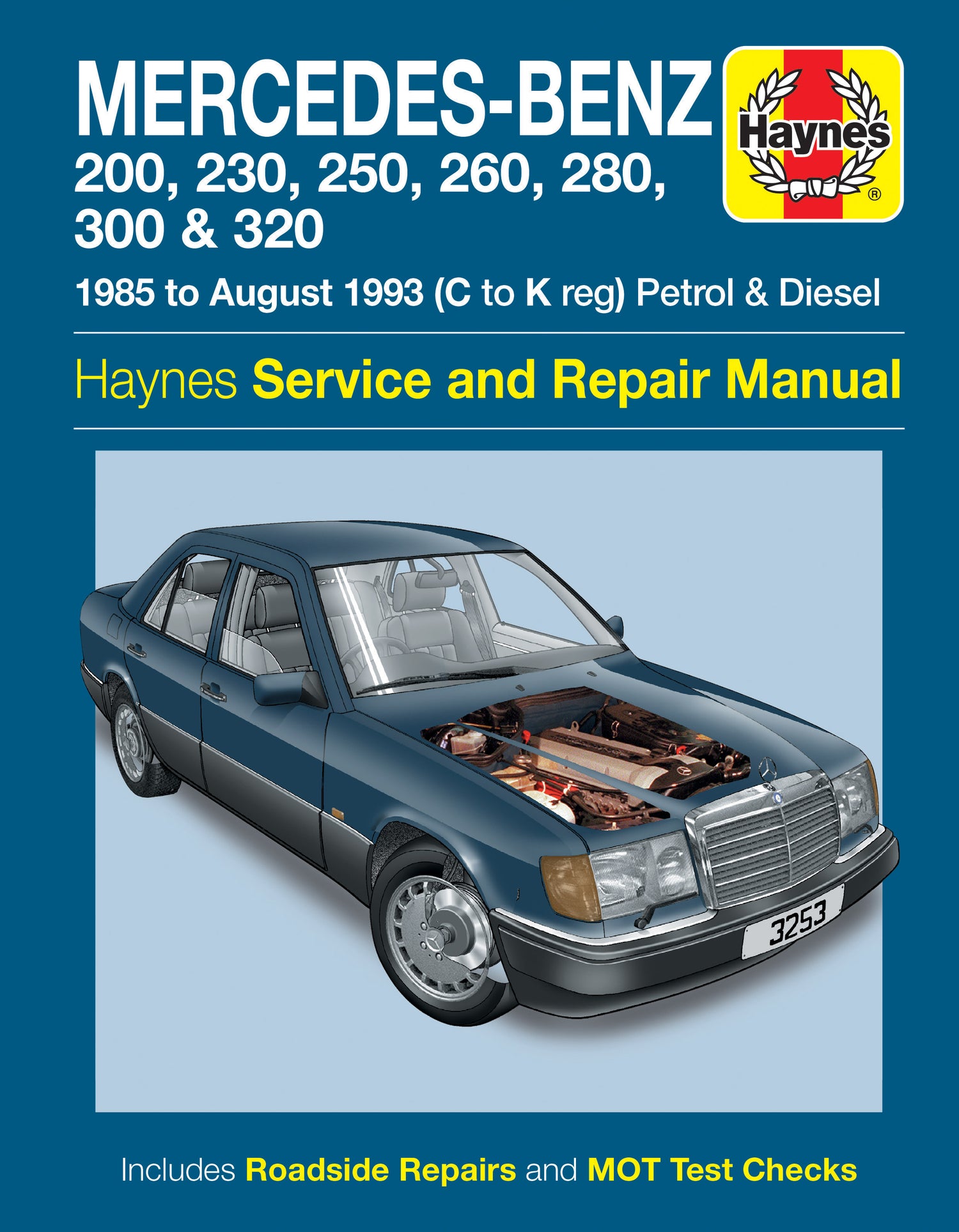 Front cover of a Haynes repair manual