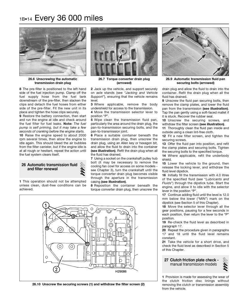 Sample page from a Haynes repair manual