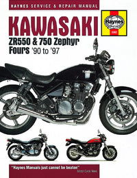 Front cover of a Haynes repair manual