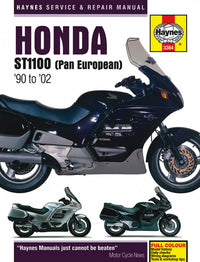 Front cover of a Haynes repair manual