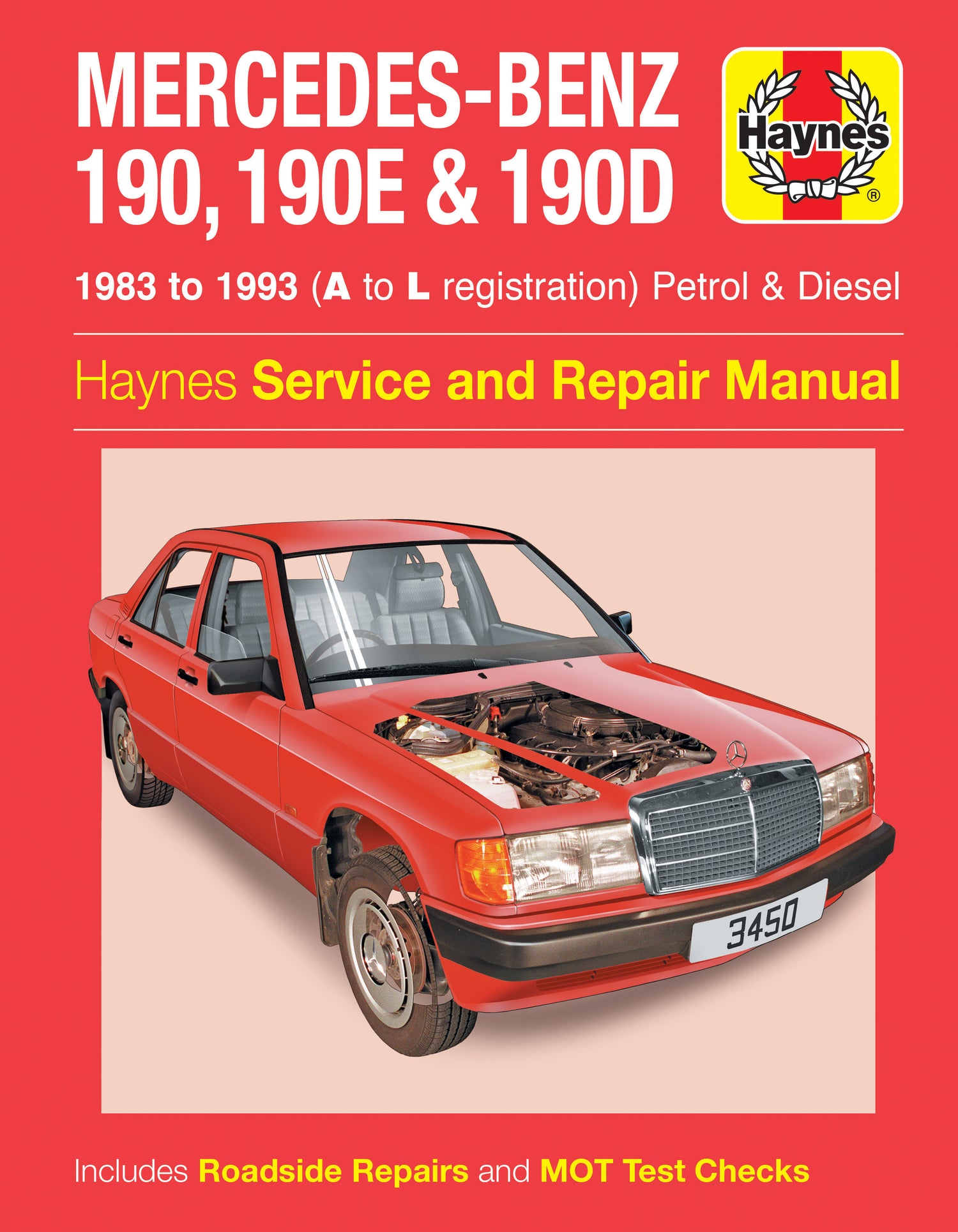 Front cover of a Haynes repair manual