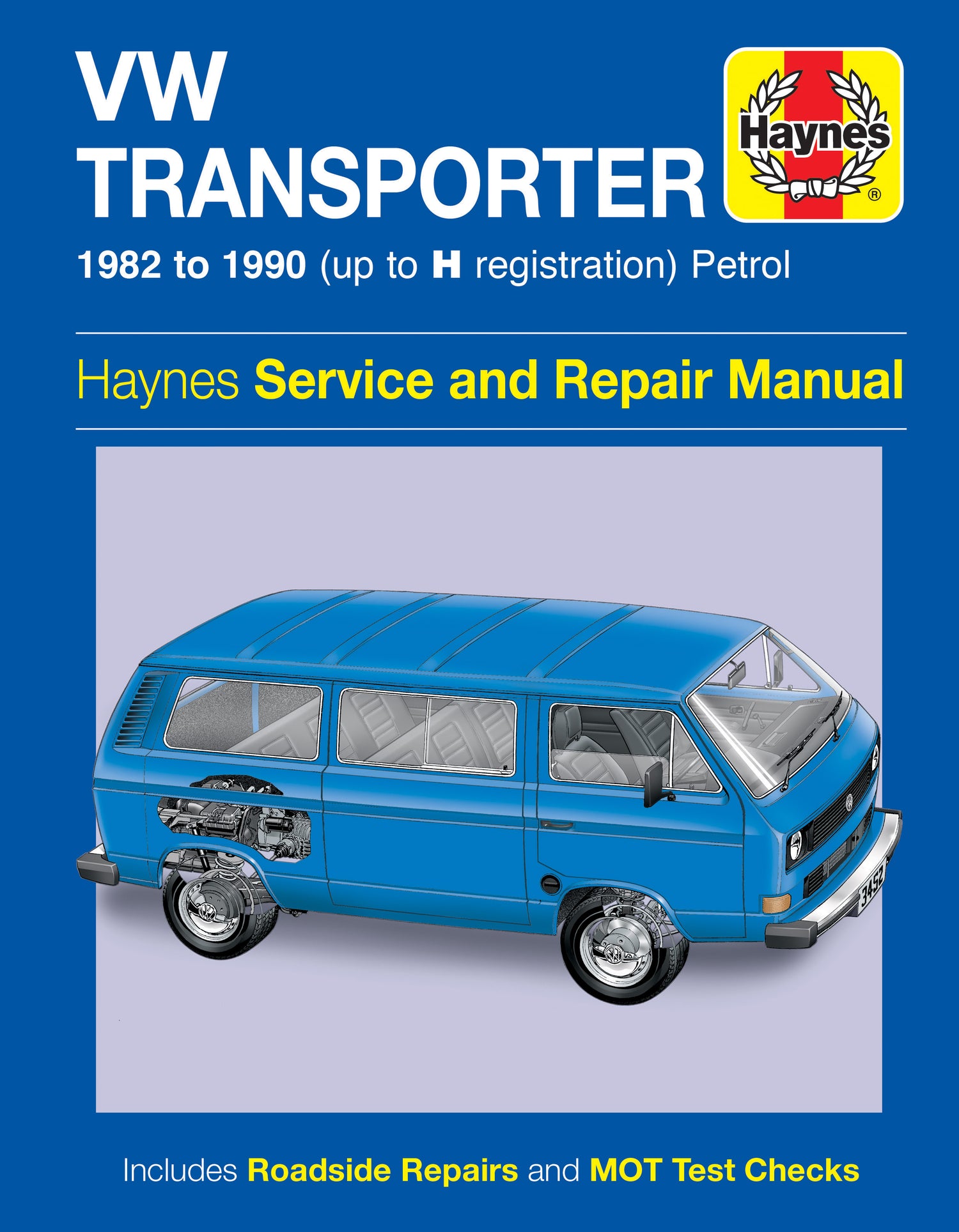 Front cover of a Haynes repair manual