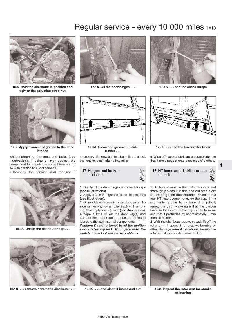 Sample page from a Haynes repair manual