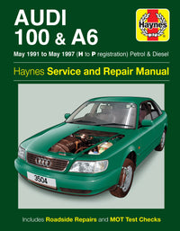 Front cover of a Haynes repair manual