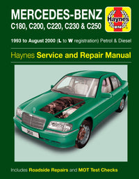 Front cover of a Haynes repair manual