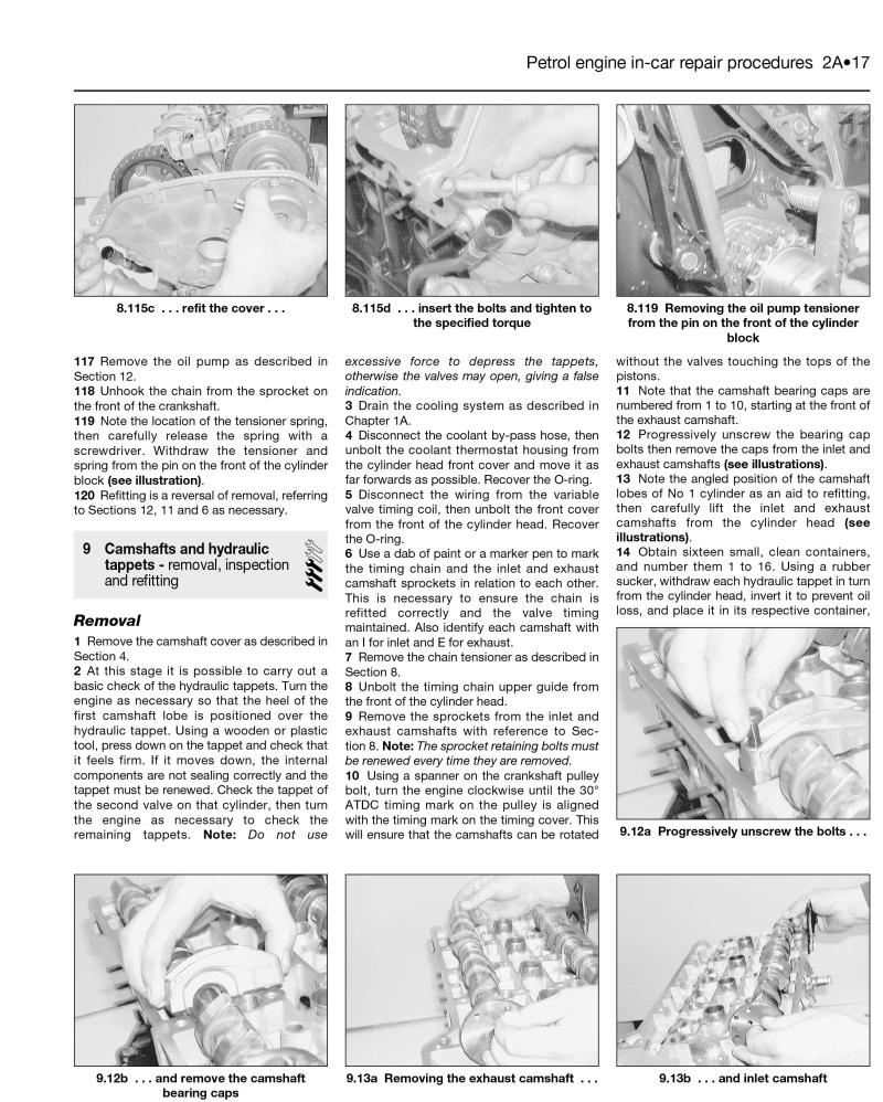 Sample page from a Haynes repair manual