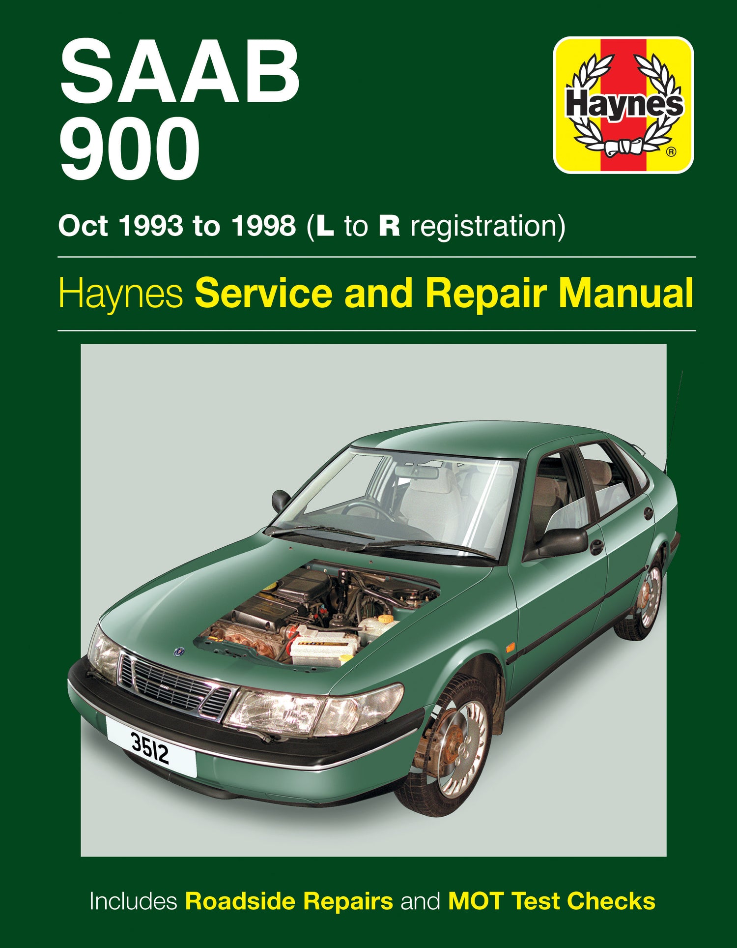 Front cover of a Haynes repair manual