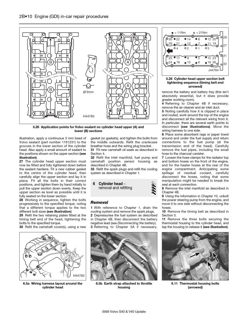 Sample page from a Haynes repair manual