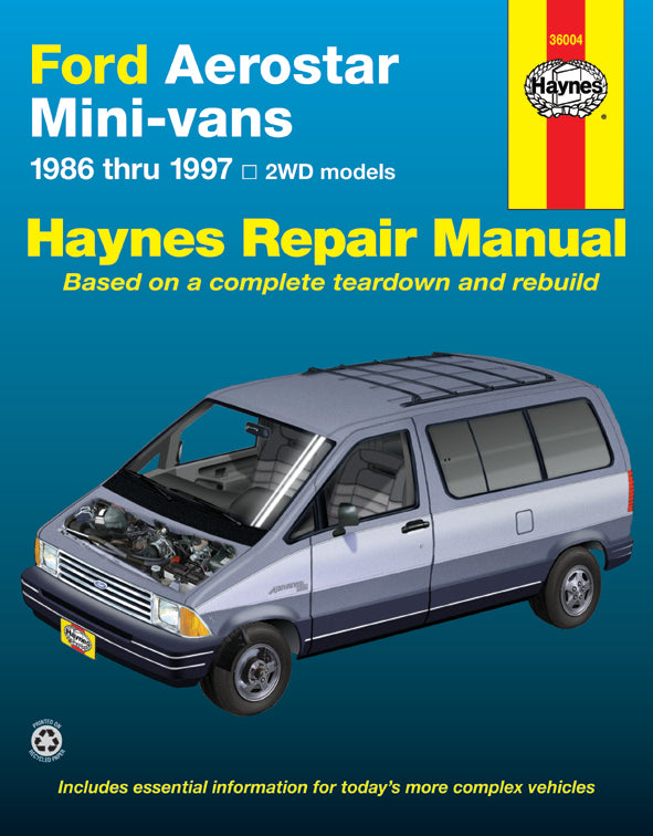 Front cover of a Haynes repair manual