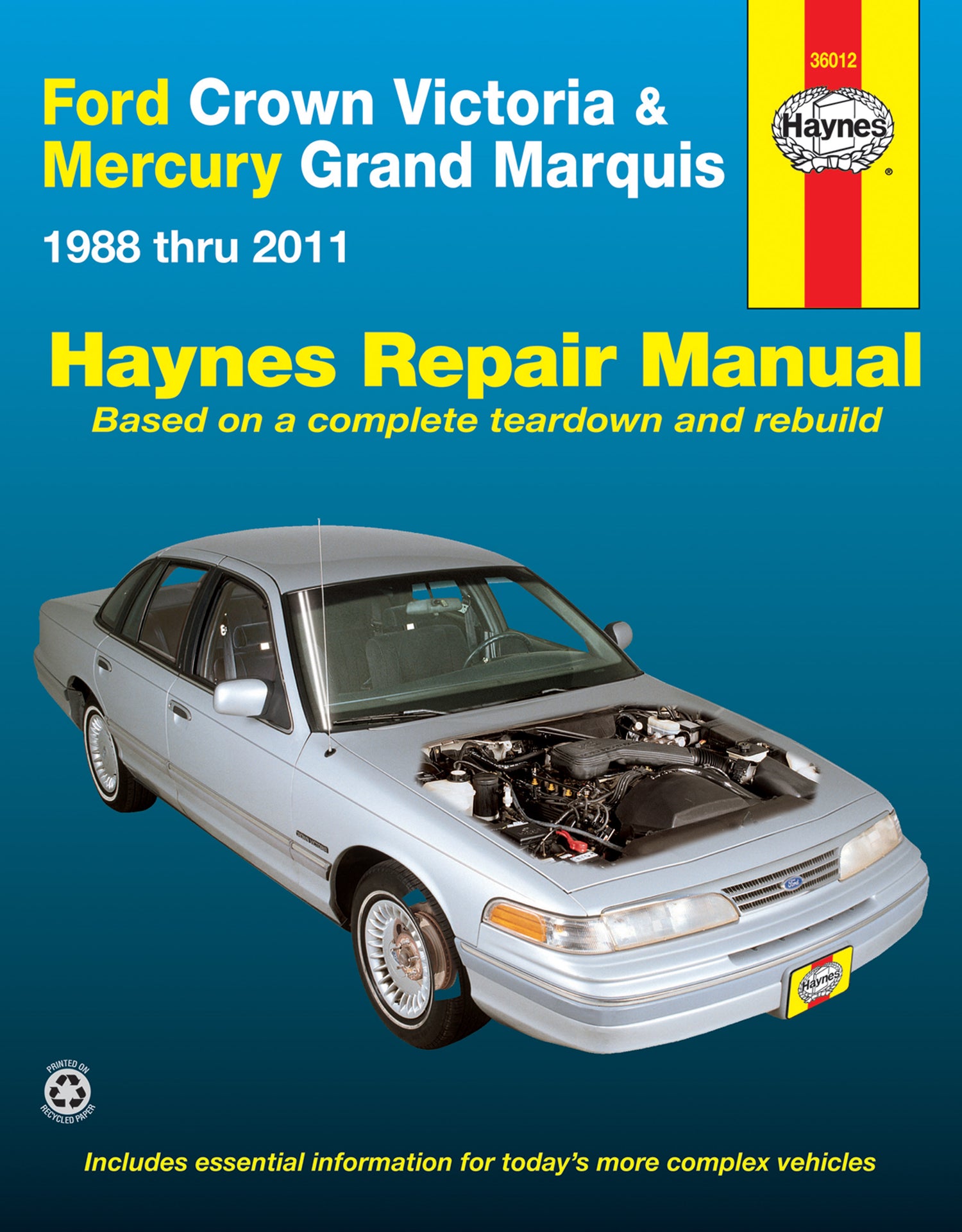 Front cover of a Haynes repair manual