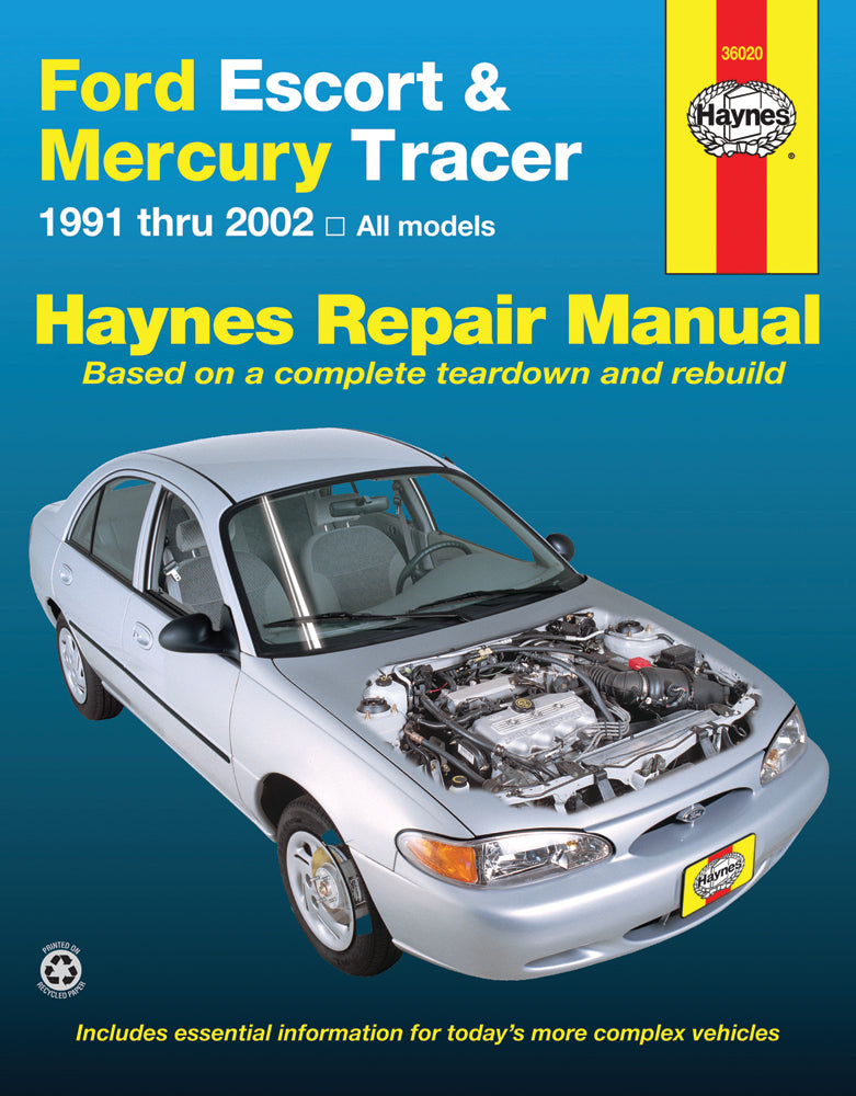Front cover of a Haynes repair manual