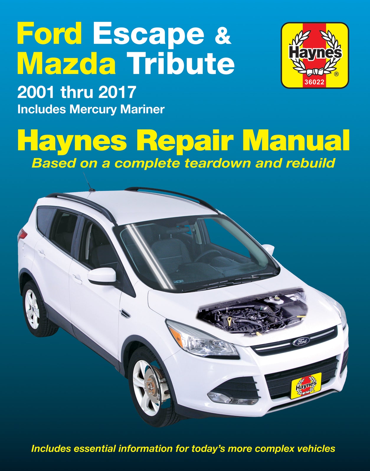 Front cover of a Haynes repair manual