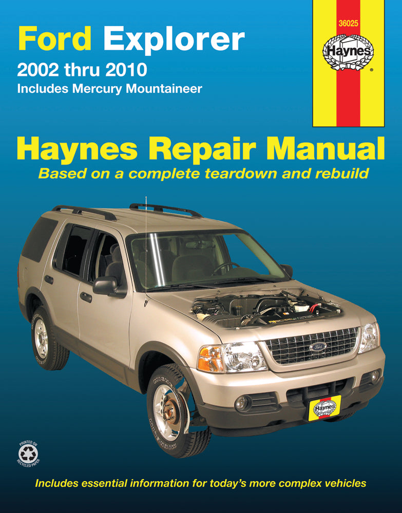 Front cover of a Haynes repair manual