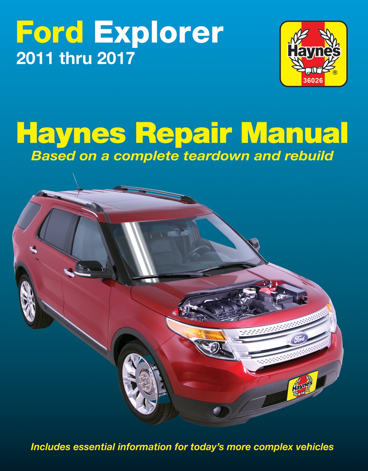 Front cover of a Haynes repair manual