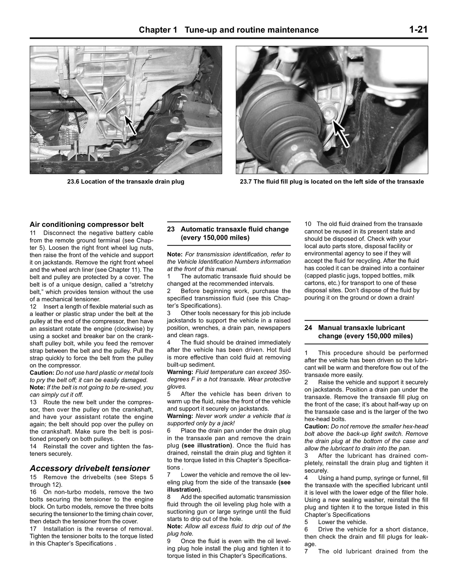 Sample page from a Haynes repair manual