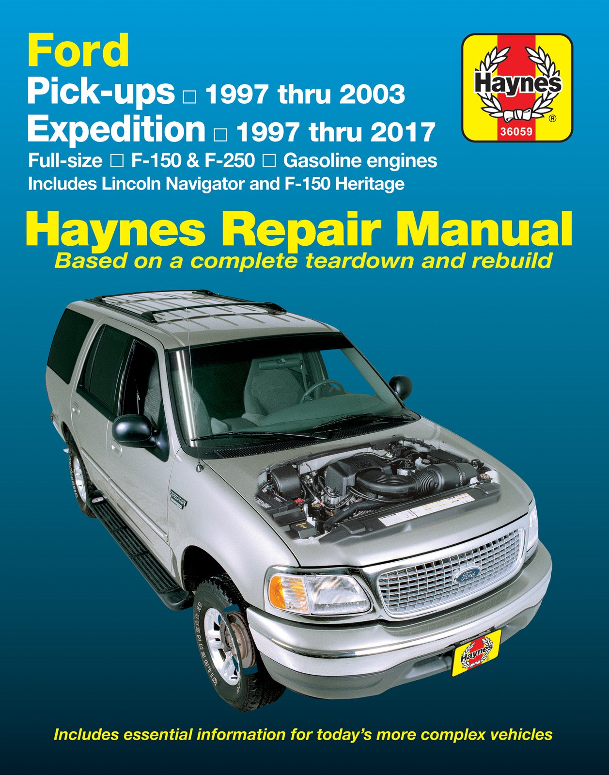 Front cover of a Haynes repair manual