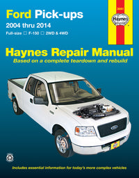 Ford full-size Gas F-150 2WD & 4WD (04-14) Haynes Repair Manual