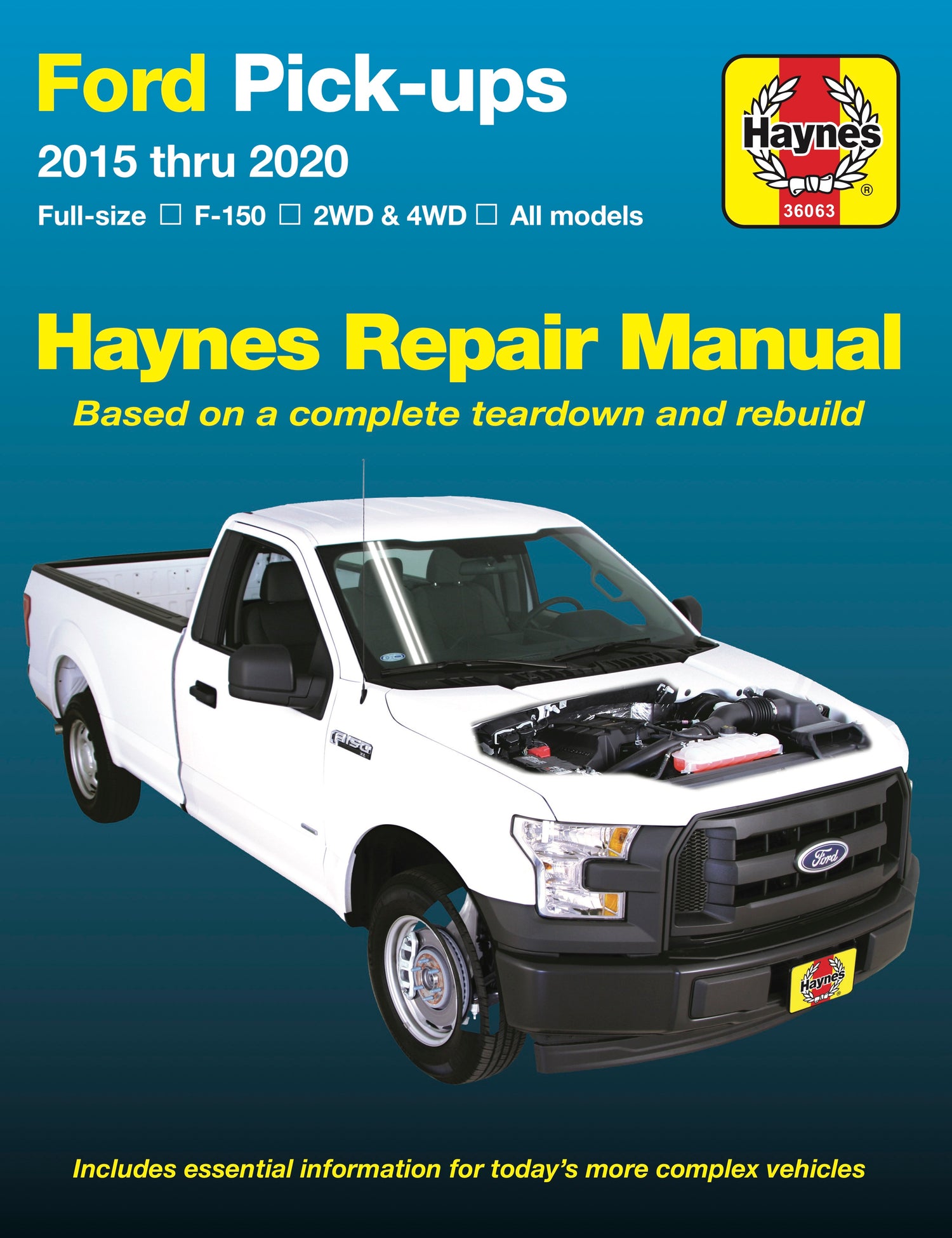 Front cover of a Haynes repair manual
