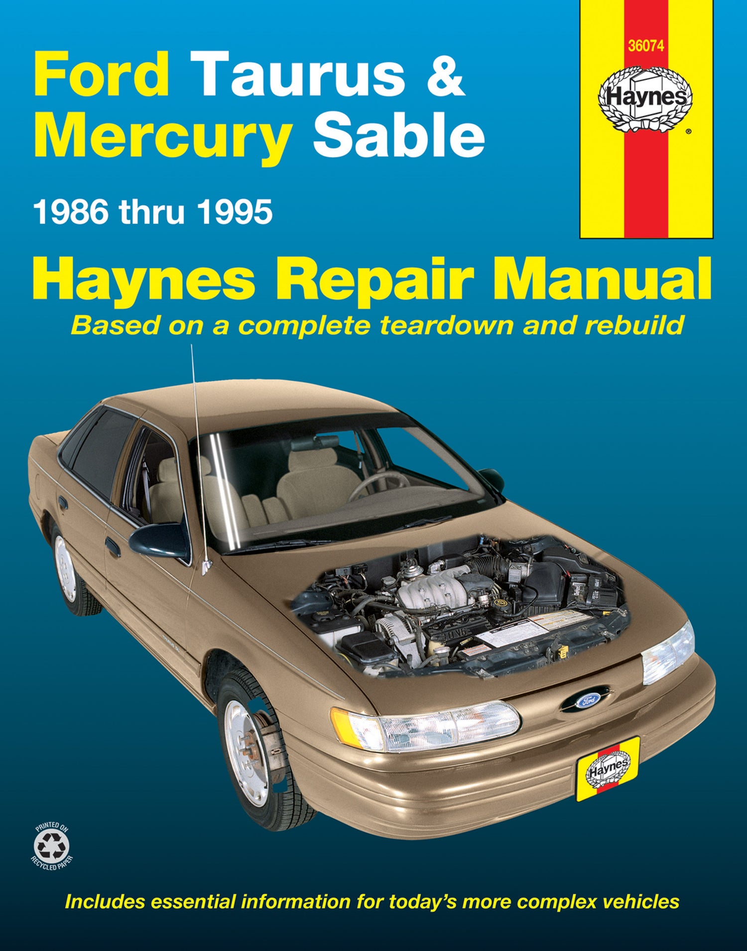 Front cover of a Haynes repair manual
