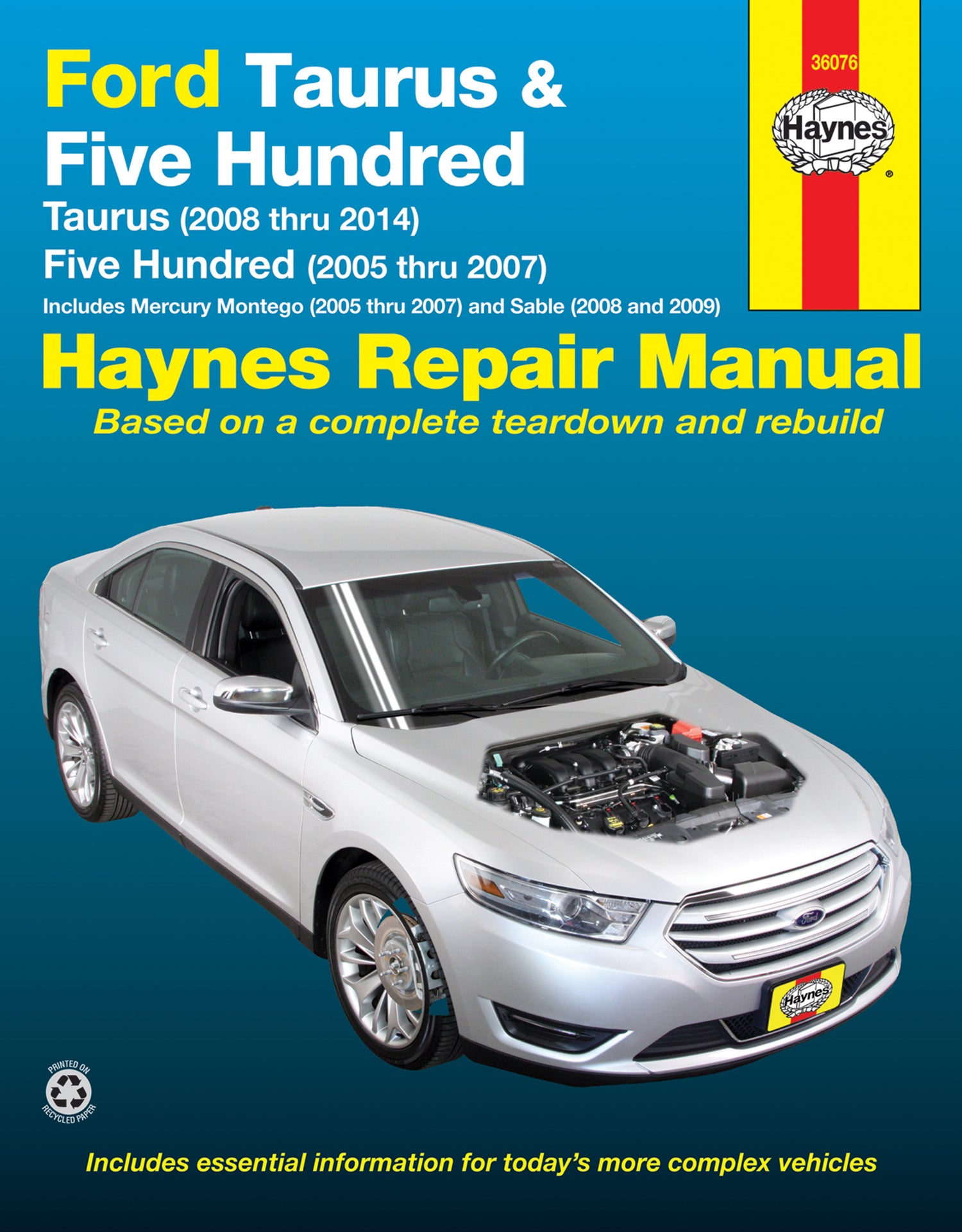 Front cover of a Haynes repair manual