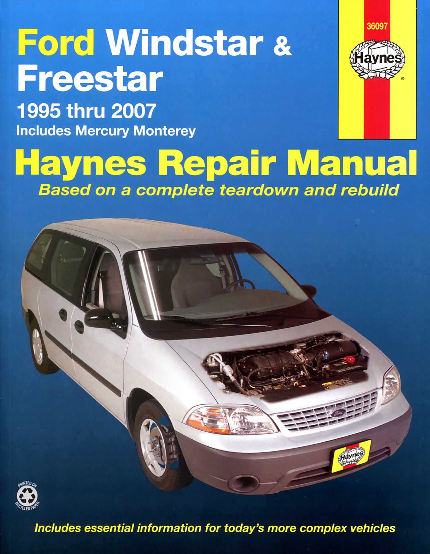 Front cover of a Haynes repair manual