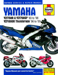 Front cover of a Haynes repair manual