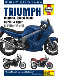 Front cover of a Haynes repair manual