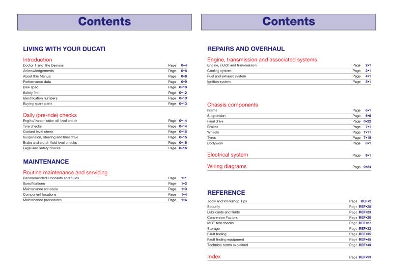 Ducati 748, 916 & 996 V-Twins (94-01) Haynes Repair Manual