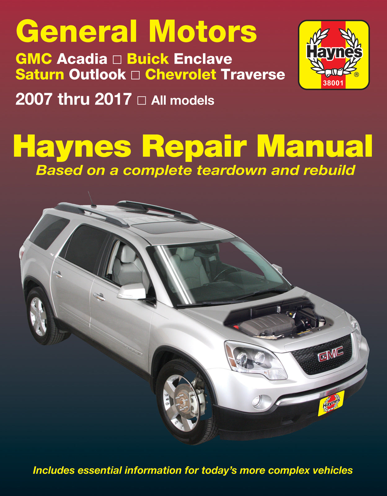 Front cover of a Haynes repair manual