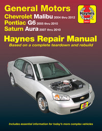Front cover of a Haynes repair manual