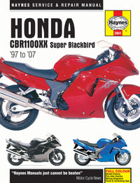 Front cover of a Haynes repair manual