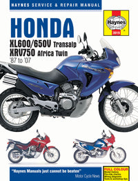 Front cover of a Haynes repair manual