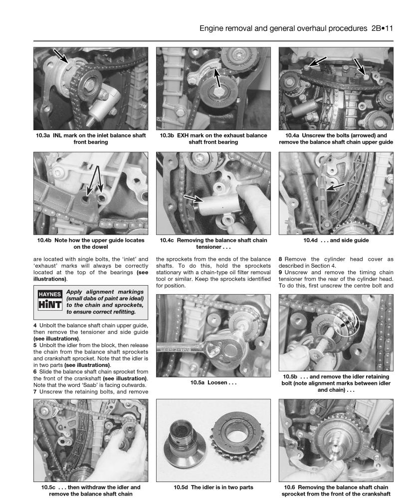 Sample page from a Haynes repair manual
