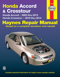 Front cover of a Haynes repair manual