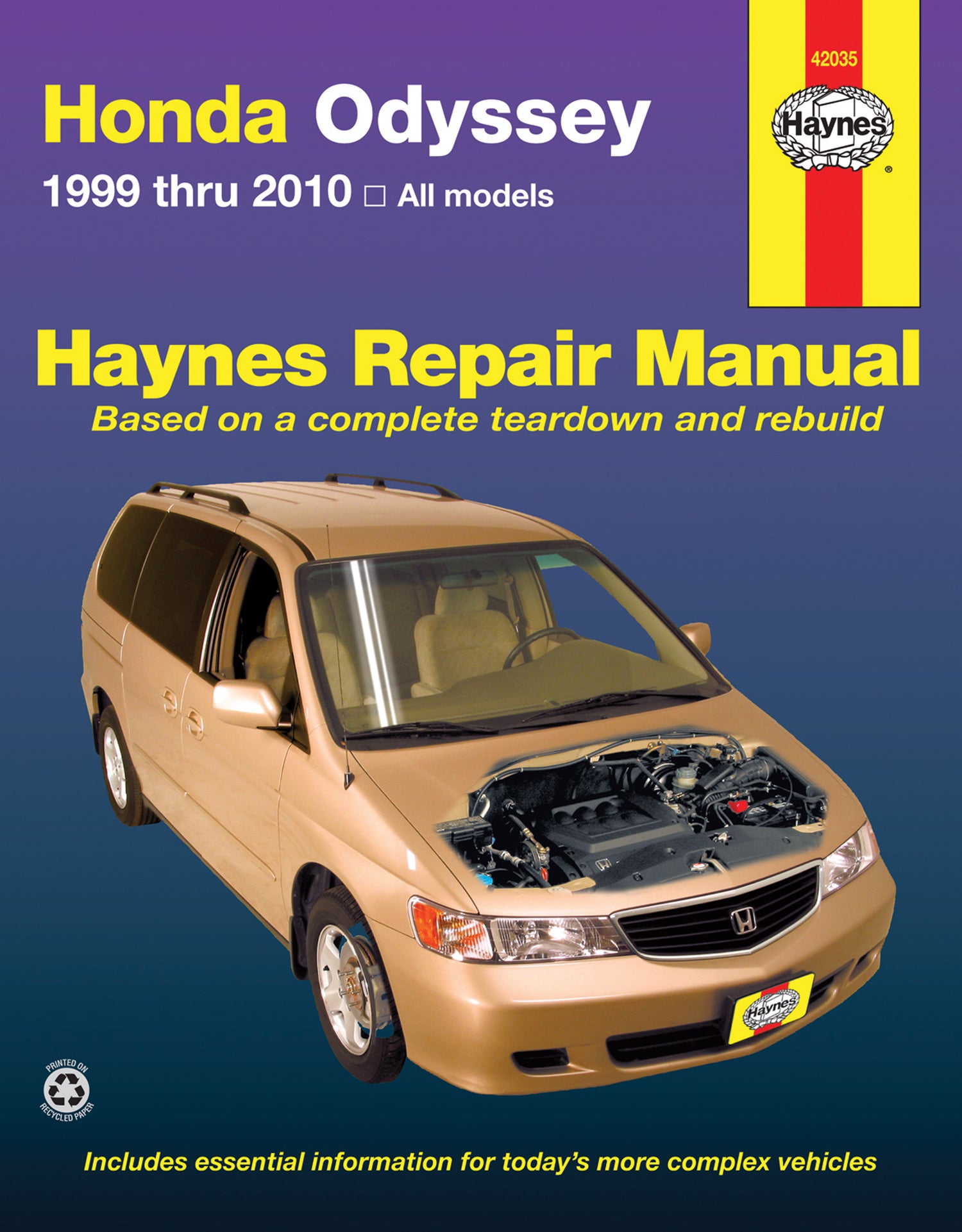Front cover of a Haynes repair manual