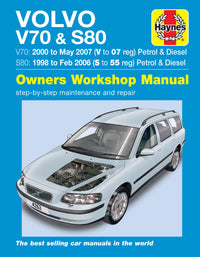 Front cover of a Haynes repair manual