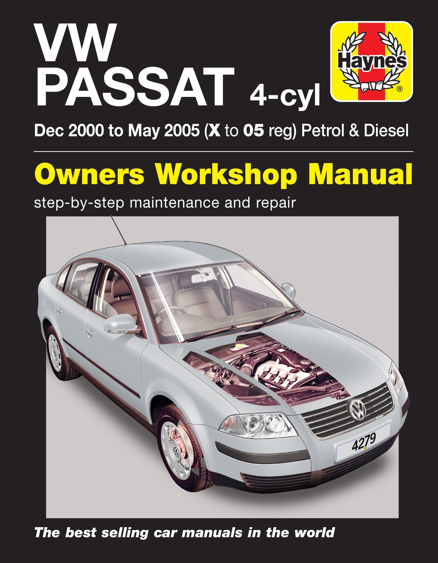 Front cover of a Haynes repair manual
