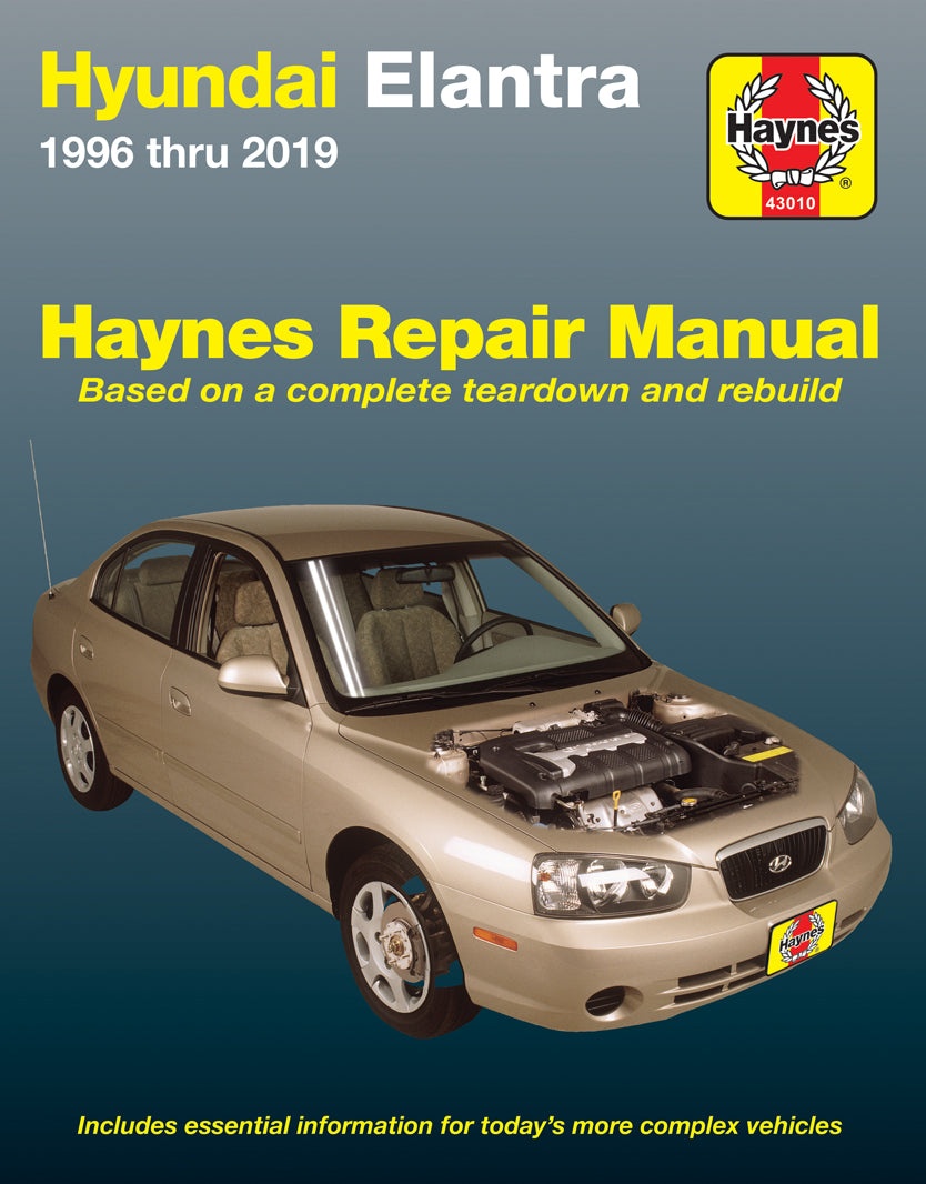 Front cover of a Haynes repair manual