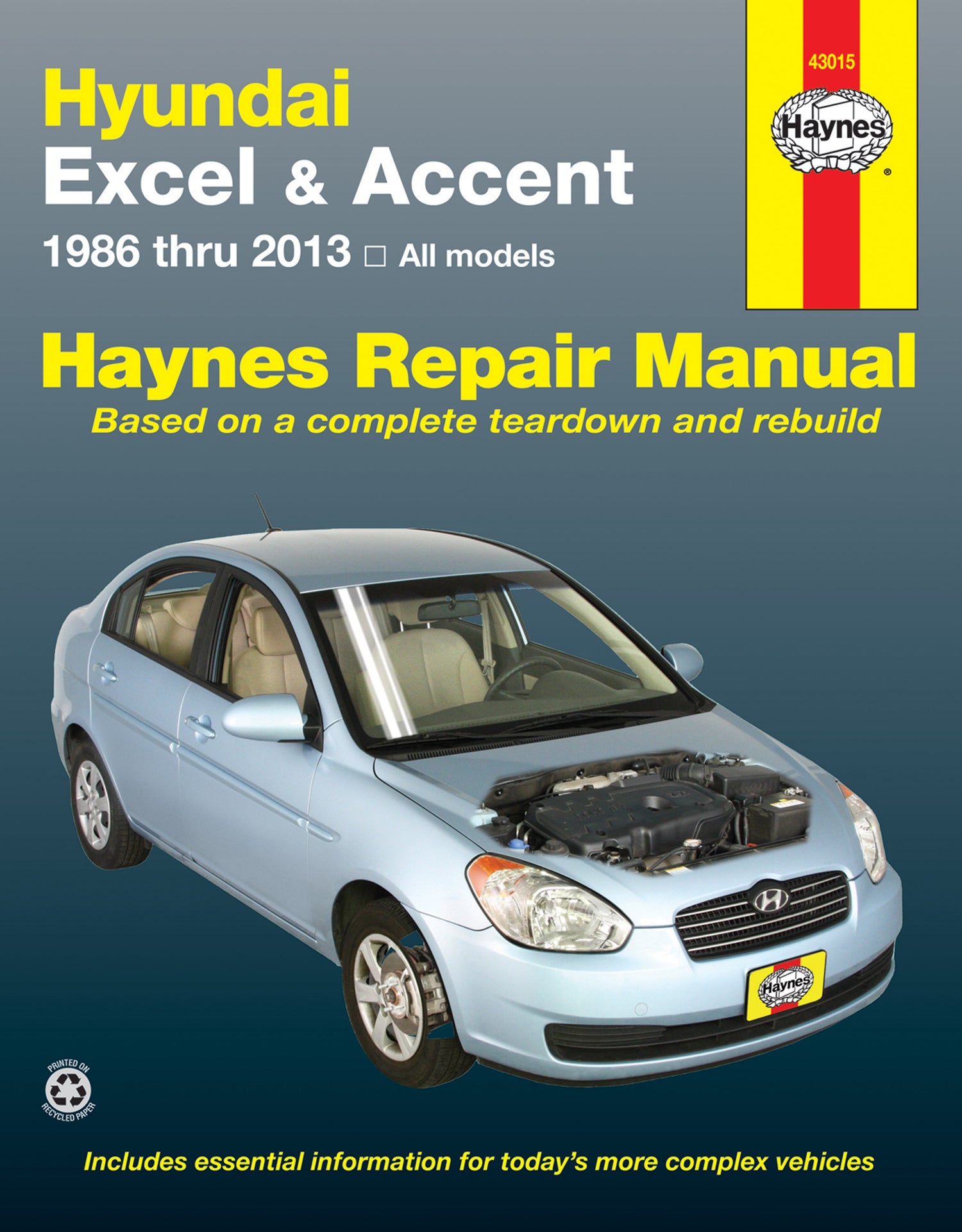 Front cover of a Haynes repair manual