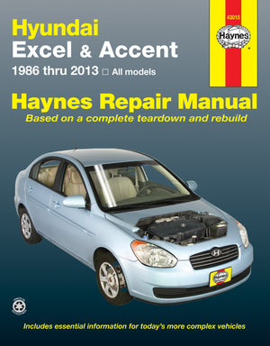 Hyundai Accent Service & Repair Manuals
