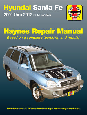 Hyundai Santa Fe Service & Repair Manuals