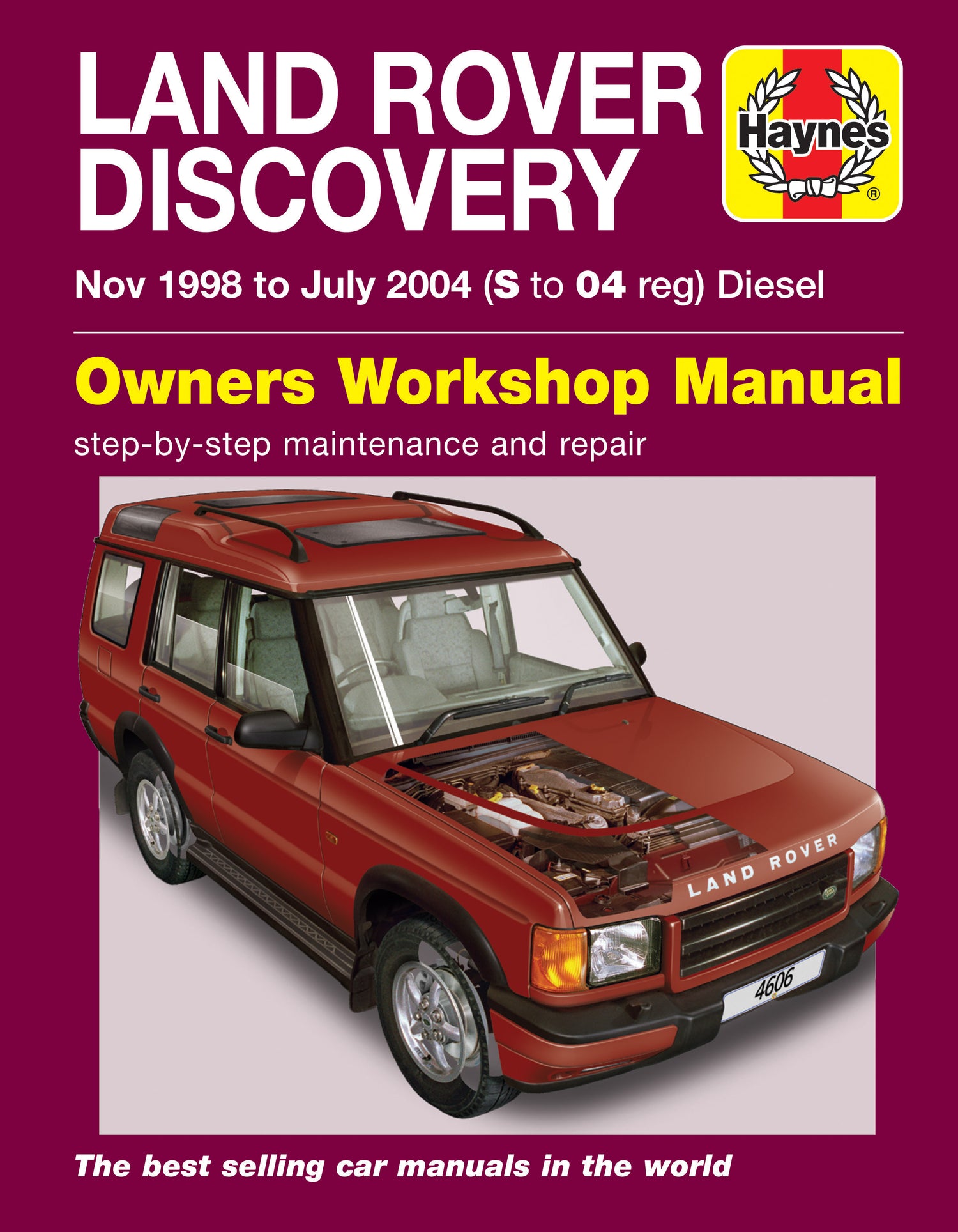 Front cover of a Haynes repair manual