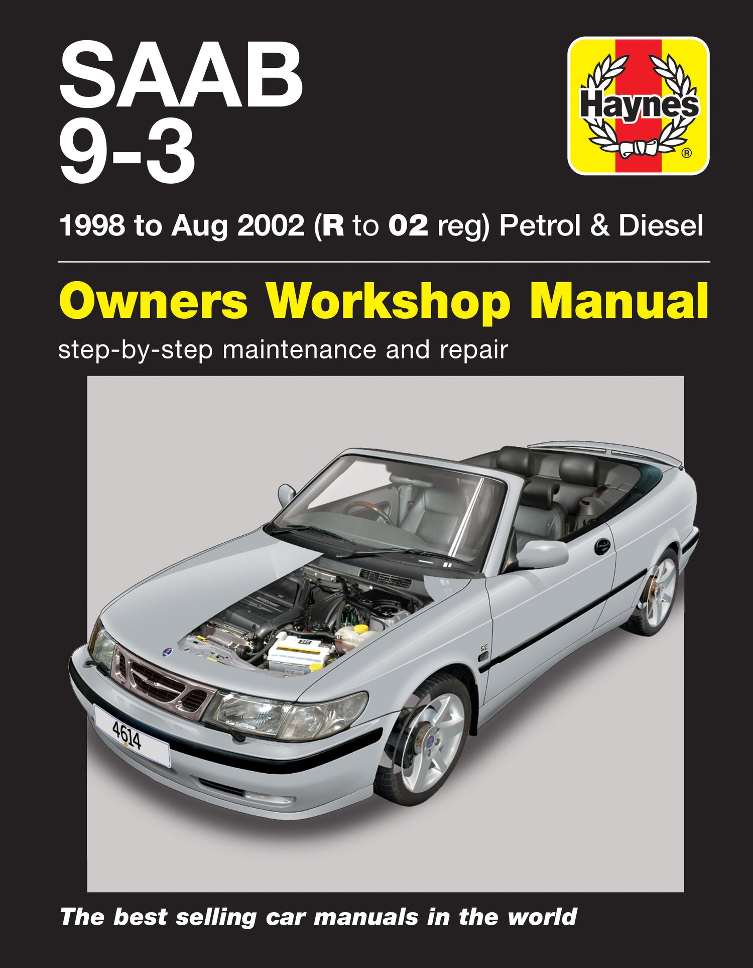 Front cover of a Haynes repair manual