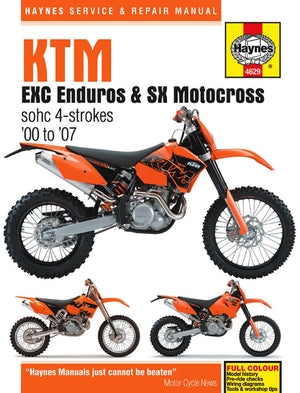 KTM Motorcycle Owner Workshop Manuals