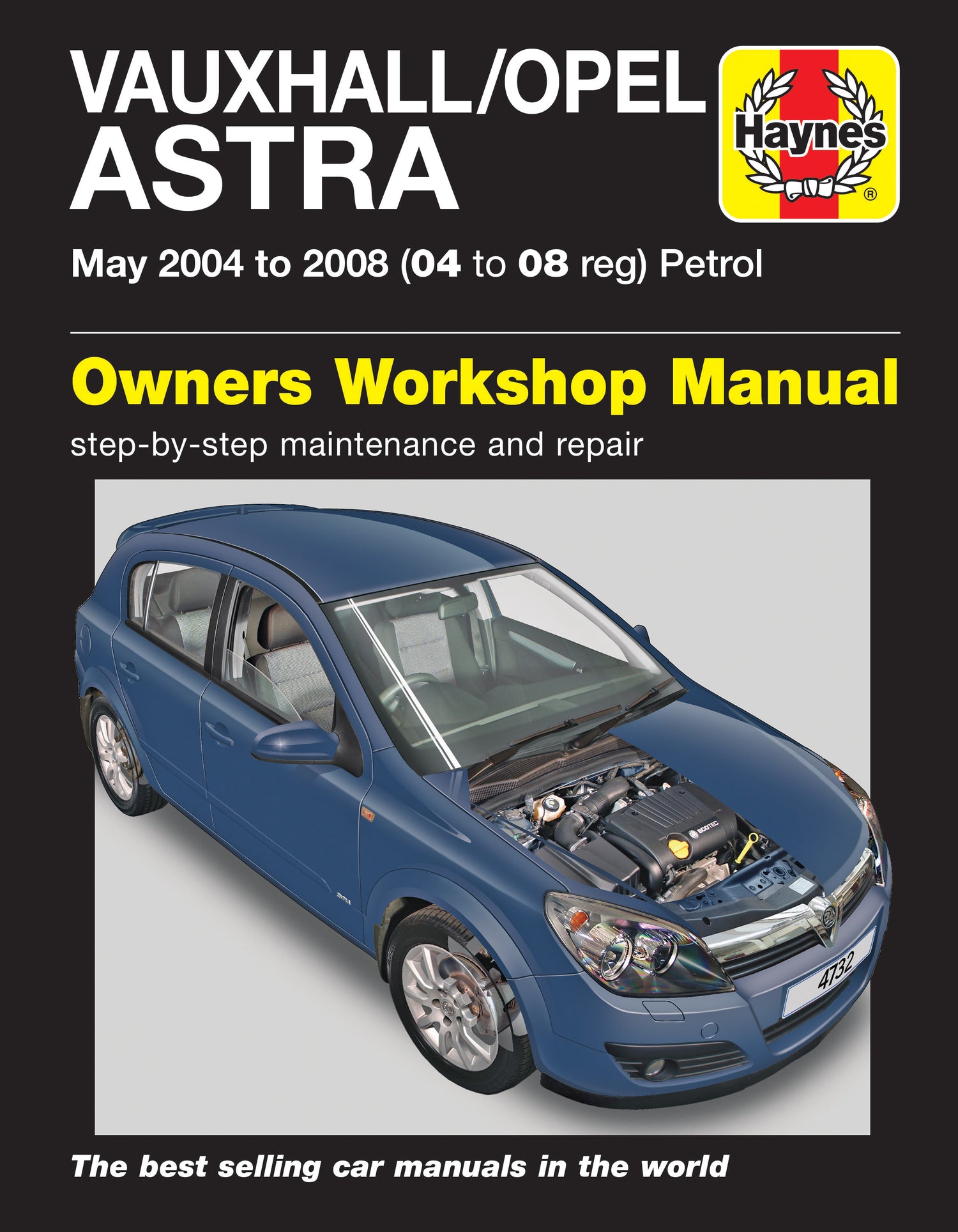 Front cover of a Haynes repair manual