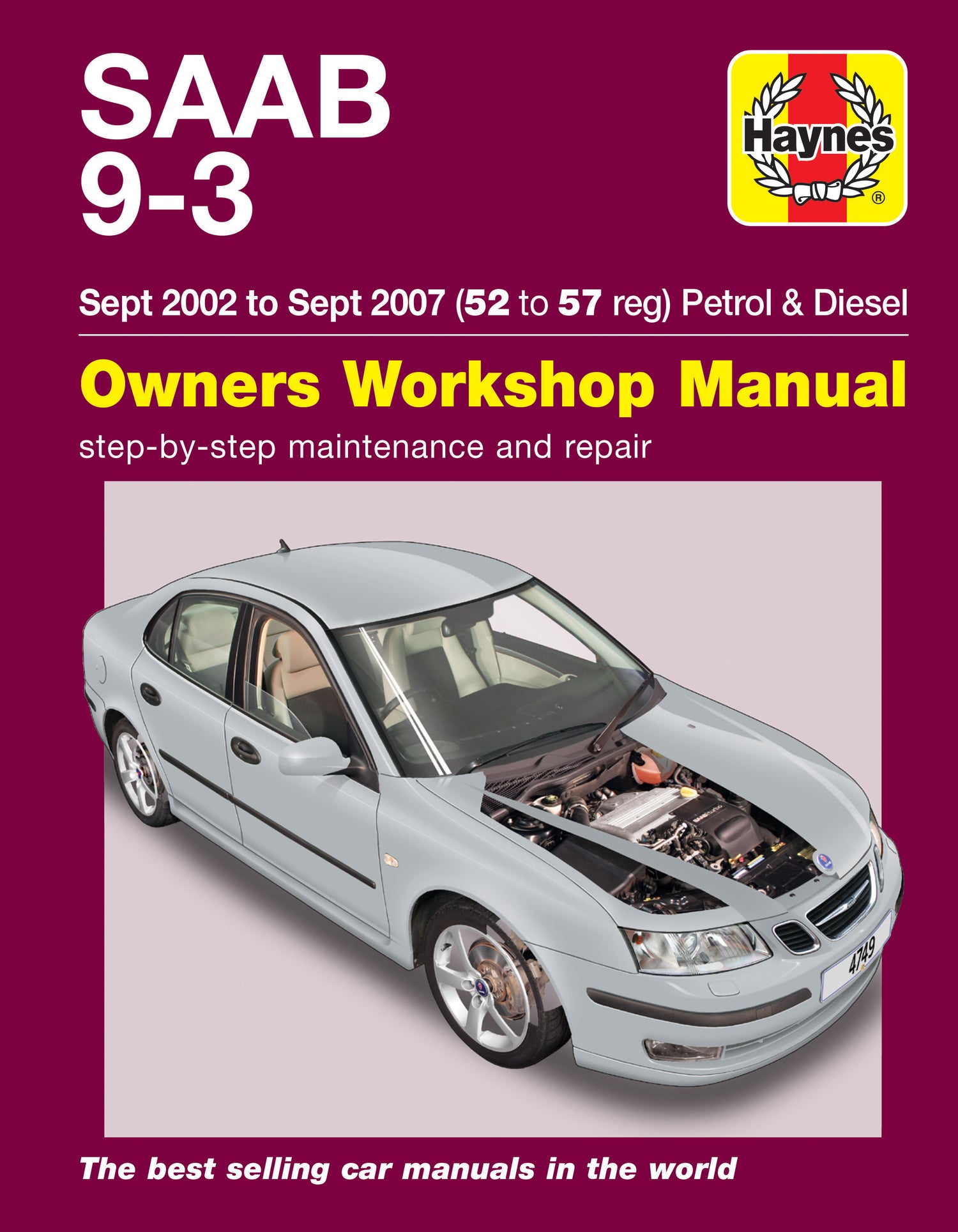 Front cover of a Haynes repair manual