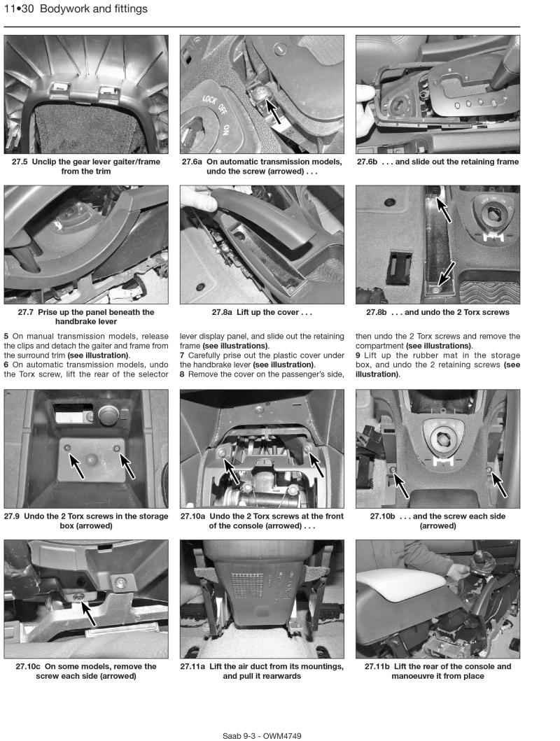 Saab 9-3 Petrol & Diesel (Sept 02 - Sept 07) Haynes Repair Manual