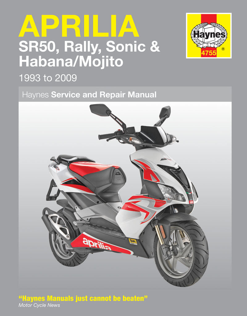 Aprilia Sonic 50 Scooters Service & Repair Manuals